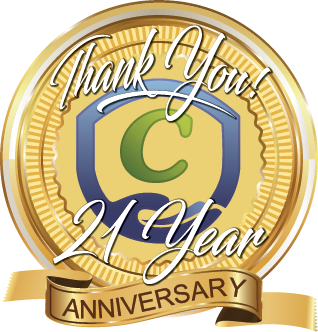21 Year Anniversary Ribbon
